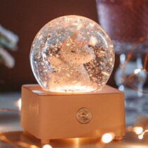 Unicorn Crystal Ball Music Box Music Box Snow Night Light Birthday Gift for Girls Children Tanabata Valentines Day