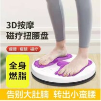 Lazy fitness twisting turntable home sports equipment thin waist twisting fitness 3d massage foot twisting machine