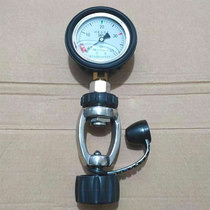 Diving bottle head pressure gauge submersible instrument submersible oxygen cylinder surface residual pressure gauge barometer residual pressure gauge