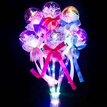 New LED Sparkling Wave Balls Sparkling Stick Children Shine Toy Ground Drain Wave Ball Magic Wand Wholesale