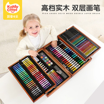 凯蒂卡乐儿童画画工具绘画套装小学生水彩笔高级礼盒孩子美术用品