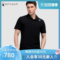 SPYDER SPRING and summer MENs TRAINING series POLO shirt CASUAL fashion short-sleeved T-shirt men 21CS405M