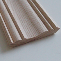 Solid wood line decoration wood line ceiling line flat ash willow Chinese window sleeve line European door sleeve line wood border