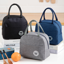 Lunch box handbag Aluminum foil thickened student insulation bag with rice bag Lunch box bag office worker insulation lunch box bag