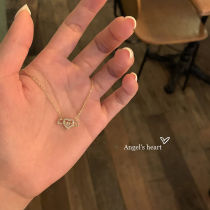 Chubitt Hearts necklace with light extravagance and a refined sense of delicacy