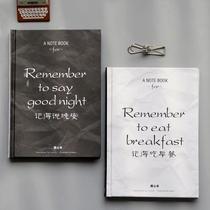 Warm Hearts Notebook blank page Benko notepad Hand ledger This student notebook gift book