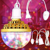 Seven colorful rotating festoons with seven colorful get-togethers sparkling light Diddish light shiny mate seven colorful universal swivel light