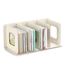  Record multi-function creative small book stand CD placement DVD Living room furniture Korean store finishing disc storage 