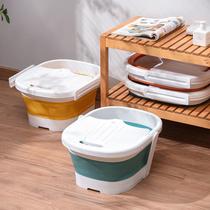 New folding bubble foot bucket Foldable basin washable footbath Portable Foot Bath Bucket Home Student Dorm