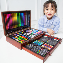 Painting tool set childrens painting color pen gift box primary school student brush baby ART children watercolor pen customization