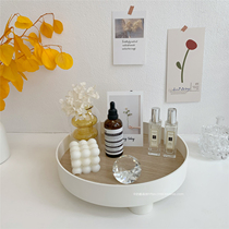 ins Nordic platform tray living room bedroom aromatherapy cosmetics vase storage bottle desktop decoration tray