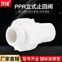 Top built 202532PPR check valve check valve plastic parts check valve 4 min 1 inch PPR water pipe fittings