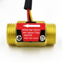 Water flow sensor 4 minutes Hall flowmeter all copper housing pulse flow sensor B1
