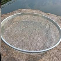 Dry dry artifact tanning stuff fishing equipment food mesh screen iron round stainless steel basket