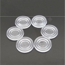 Glass plate non-slip gasket silicone soft rubber table mat transparent tea table thickened desktop rubber pad block fixed
