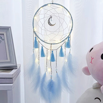 Girl heart dream catcher Forest department Small wind chimes Shop dream net pendant Air pendant Room pendant Wall decoration ornament