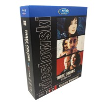 Classic Love Suspense Film Blue White and Red Trilogy BD Blu-ray Disc HD 1080p Collector Edition 3 Disc