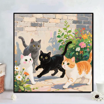 diy油画猫-diy油画猫促销价格、diy油画猫品牌- 淘宝