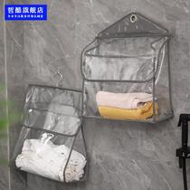  Bathroom waterproof hanging bag Bathroom bath clothes storage bag Dormitory clothes storage bag Waterproof artifact