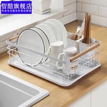 Drain bowl rack Kitchen dish rack Drain rack Household dish rack Sink countertop storage rack Chopsticks water filter rack