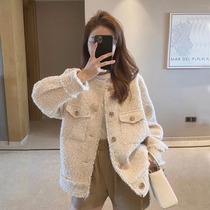 Autumn 2021 New French celebrities small fragrant wind tweed short coat female spring and autumn Joker jacket thin