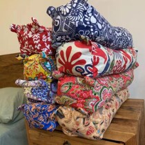 Antique generation full buckwheat tiger pillow single cotton old coarse cloth Health adult children help sleep National style