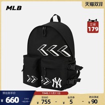 MLB official mens and womens shoulder bag baseball black and white string couple Sports and Leisure 21 Autumn New BG32