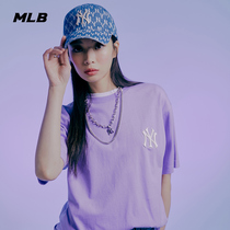 MLB official mens and womens hats DENIM old flower shade soft top baseball cap cap 21 summer new CPDA