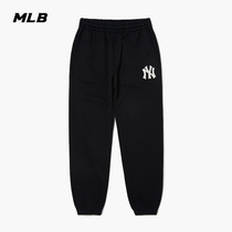 MLB official mens and womens sports trousers bunched feet fashion loose casual couple 21 Autumn New PTL01