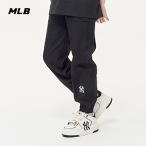 MLB official womens sports trousers three-dimensional embroidery casual overalls tide 23 spring and summer new WPB04