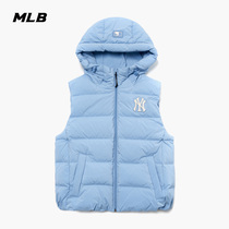  MLB official mens and womens down vest NY sports fashion leisure trend loose 21 autumn new DVL01