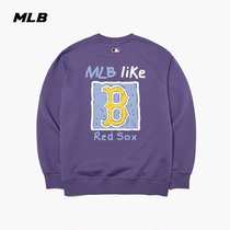 MLB Official Mens and Mens sleeves Necropolis Collar Loose Movement Casual Print LIKE Spring New MTL04