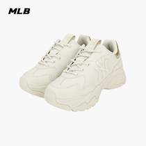 MLB Official male and female old daddy shoe lovers radium small white shoes heightening the thick bottom leisure sports spring and summer new SHCH