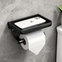 Toilet tissue box Non-punching toilet tissue rack toilet paper rack bathroom roll paper rack