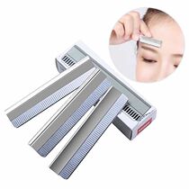 Eyebrow blade professional stainless steel eyebrow scraper beginner eyebrow knife eyebrow knife eyebrow artifact scraper knife