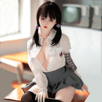 Solid silicone doll live version of the male inflatable doll sex toys Female doll tpe can be inserted into the whole body entity