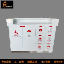 Paint Volunteer Service Desk Convenience Reception Desk Community Property Volunteers Convenience Service Cabinet Consultation Guide Desk