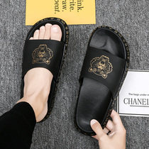 Slipper mens summer wear 2021 New Tide mens beach sandals soft bottom sandals outdoor non-slip