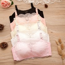 Girl bra bra anti-gloss lace thin student bra gathers high school junior high school without steel ring underwear