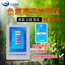  High-precision handheld portable solid negative oxygen ion detector Negative ion atmosphere detection formaldehyde PM2 5