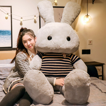 Long ears rabbit plush toy oversized bed sleeping pillow Doll Girl Cute doll doll