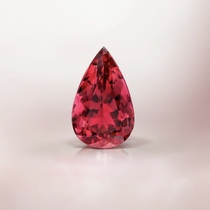 Zane Caibao Myanmar Mozambique natural non-burning pigeon blood red treasure bare stone custom ring surface pendant live room shot