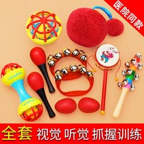 Newborn Early childhood toy Baby Follow up Grip training 2 months baby follow up Hearing vision Red ball 0-3