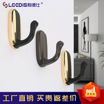 Lids Nordic Light Luxury Creative Bedroom Wardrobe Clothes Hook Porch Wall Hanging Clothes Hook Single Clothes Hook