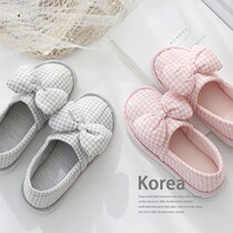 Maternity Moon shoes autumn slippers bag with soft bottom female spring and autumn postpartum autumn 9 10 October thick bottom non-slip