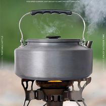 Outdoor Kettle tea field car card stove hot water kettle camping can boil water kettle