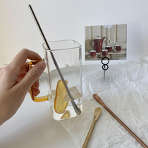 Japanese Stirring Rod 304 Stainless Steel Coffee Mixing Spoon Long Handheld Bars Inks Wind Juice Cold Drinking Sticks Honey Spoon