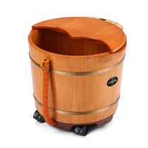 Ai Yu Foot Barrel Automatic Foot Bath Heating Thermostatic Foot Wash Barrel Electric Massage Pedal Therapy Machine Household Wooden Barrel Basin