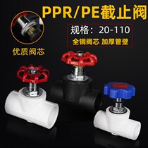 ppr lift type stop valve 4 points 20 pe water pipe valve 6 Points 25 gate valve switch handle exhaust pipe fittings