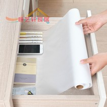 Drawer mat Kitchen desktop waterproof mat Bedroom wardrobe Kitchen cabinet free self-adhesive cabinet moisture-proof mat paper Japan thickened